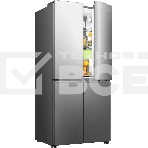 Холодильник Hisense RQ5P470SEI1 трехкамерный, серый, 331/199, морозилка снизу, Total No Frost, Side-by-Side, фото8