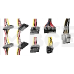 Блок питания KingPrice ATX 600W KPPSU600 (20+4pin) 120mm fan 4xSATA, фото3