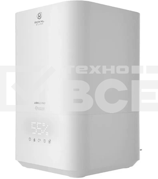 Увлажнитель воздуха ультразвуковой Royal Clima RUH-ARP450/5.0E-WT 22Вт белый
