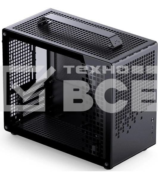 Компьютерный корпус без блока питания JONSBO Jonsplus Z20 Black MATX без БП, боковая панель из закаленного стекла, mini-ITX, micro-ATX, черный