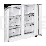 Холодильник Kuppersberg NFFD 186 BG черное стекло трехкамерный 303/172л морозилка сбоку, No Frost, Side by Side, фото14