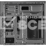 Компьютерный корпус MiniTower Ginzzu D370, RGb, Акриловое стекло, mATX, 2xUSB 2.0, черный, без БП, без вентиляторов, фото3