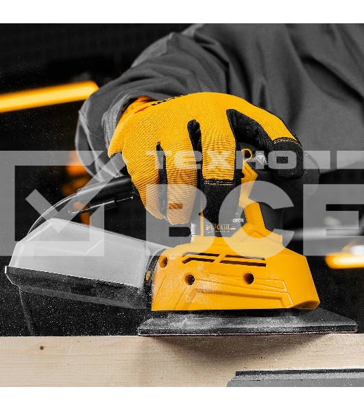 Треугольник абразивный Denzel на ворc. подложке под 