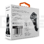 Автомобильное зарядное устройство QUMO 2A, 2 USB, 1A+1A черный, кабель Apple 8 pin в комплекте, фото2