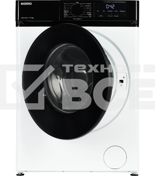 Стиральная машина NORD i-WSB 1014 W белый, загрузка фронтальная 10.5 кг, 1400 об/мин, класс: А+++