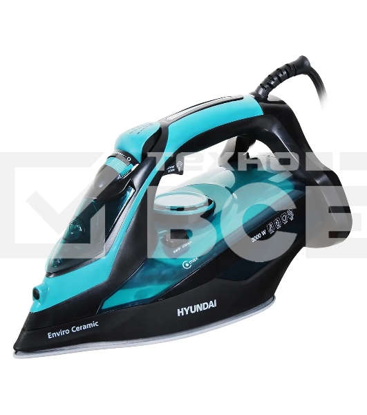 Утюг Hyundai H-SI01221 3000 Вт черный/зеленый
