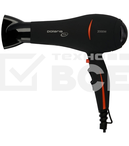 Фен Polaris PHD 2038Ti 2000Вт черный