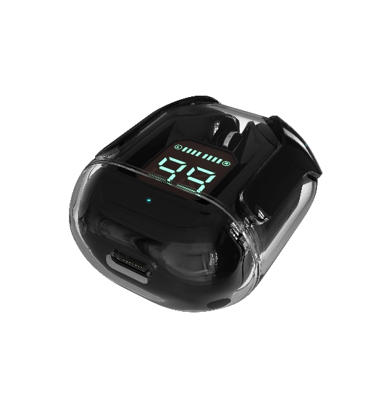 Наушники TWS More Choice BW07 черный, внутриканальные, Bluetooth, до 4 ч