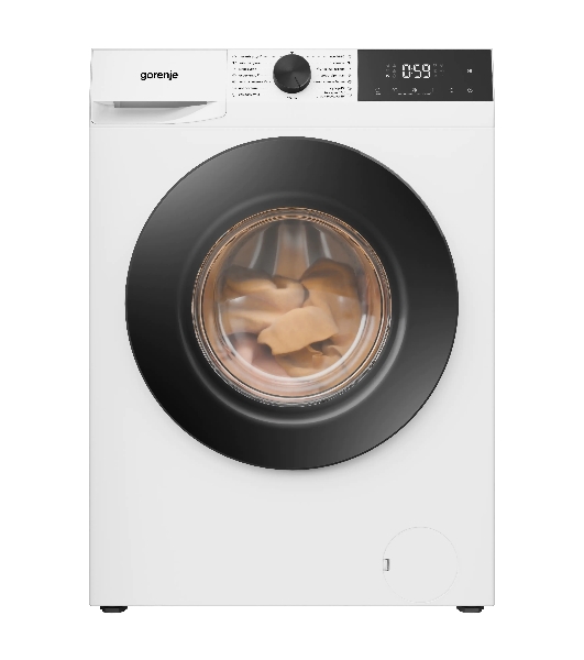 Стиральная машина Gorenje WDG2P854A3C2/C, белая, загрузка фронтальная 8 кг, 1400 об/мин, класс A
