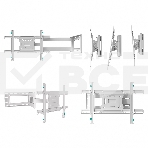 Кронштейн ONKRON M7LW 40-75