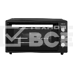 Мини-печь Willmark WOF-505BL (50л,конвекция,эмал.внутр.поверх,лампа,таймер, черн., 1500Вт), фото2