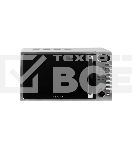 Микроволновая печь Vekta TS720ATS серебряный 20л 700Вт поворотный актовый, кнопки