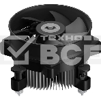Кулер PcCooler R120-XXNIXX-GL черный 95мм алюминий 2700rpm 27.8db 4-pin 95W 70мм, фото 1