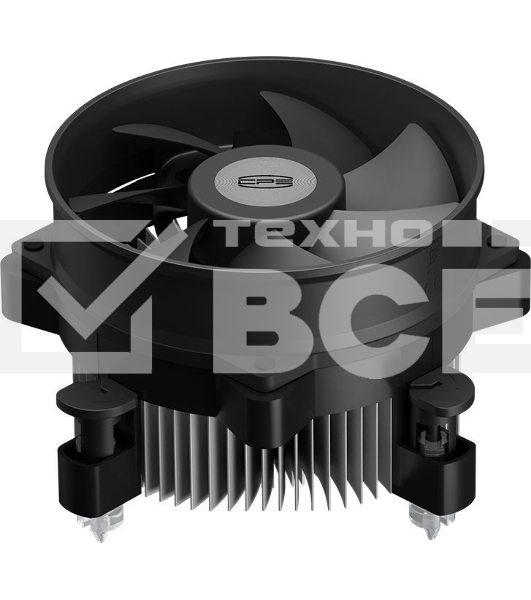 Кулер PcCooler R120-XXNIXX-GL черный 95мм алюминий 2700rpm 27.8db 4-pin 95W 70мм