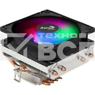 Кулер для процессора AeroCool / Formula Air Frost 4 черный, 90 мм, алюминий/медь, 1800 об/мин, 25.7 дБ, 3 pin, 125 Вт, 78 мм