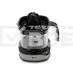 Соковыжималка Blackton Bt J1113 Black-Steel, Мощность 40 Вт, Объем кувшина 1.2 л, AC мотор, 2 сменные насадкию, Индикатор уровня сока , Прорезиненные ножки, Длина шнура электропитания 1 м, Напряжение 220-240 В, 50/60 Гц