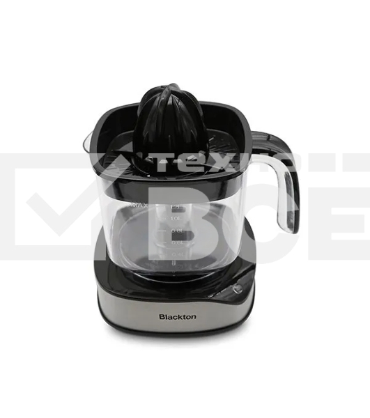 Соковыжималка Blackton Bt J1113 Black-Steel, Мощность 40 Вт, Объем кувшина 1.2 л, AC мотор, 2 сменные насадкию, Индикатор уровня сока , Прорезиненные ножки, Длина шнура электропитания 1 м, Напряжение 220-240 В, 50/60 Гц