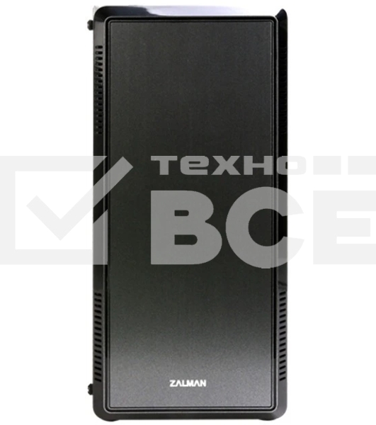 Компьютерный корпус ZALMAN S4, ATX, BLACK, WINDOW, 1x5.25