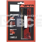 Оперативная память Patriot Viper Elite II, DDR4, 32GB (2x16 GB), 3200 MHz, CL18, DIMM, радиатор, красный, черный, фото29