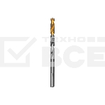 Сверло спиральное по металлу Denzel 6,5 x 93мм, Р6М5, Golden Tip, многогранная заточка, фото6