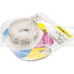 Клейкая лента двухсторонняя Silwerhof прозрачная, ширина 12мм, длина 12.7м полипропилен на диспенсере, фото3