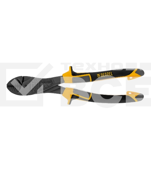 Бокорезы Denzel 200 мм, усиленные, трехкомпонентные рукоятки