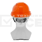 Каска защитная ударопрочная Denzel ABS/PC, плавная регулировка, модель 