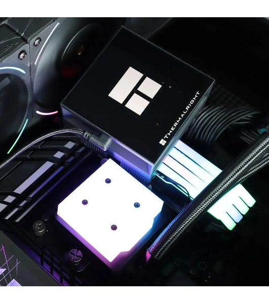 Жидкостная система охлаждения Thermalright Hyper Vision 360 Argb черный/ Display/ all Intel/AMD