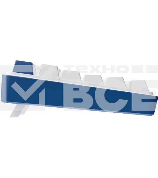 Клавиатура беспроводная Redragon Faye Pro RU,RGb,бел/син,BT+2.4G,гаскет 1