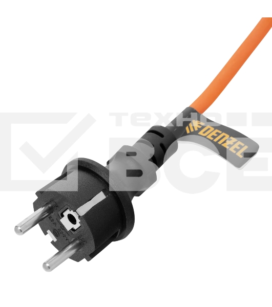 Удлинитель-шнур силовой Garden Series Denzel ПВС, 10 м, 1 розетка 3x1,5 мм