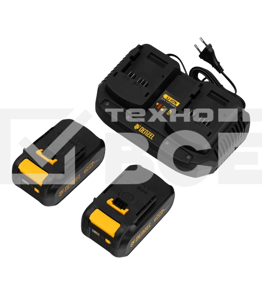 Снегоуборочная машина аккумуляторная Denzel ESB-560Li, 560 мм, 40В, 2 АКБ 5 Ач, ЗУ, метал. шнек