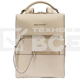 Рюкзак женский Piquadro Patricia CA6771W140/BE бежевый кожа