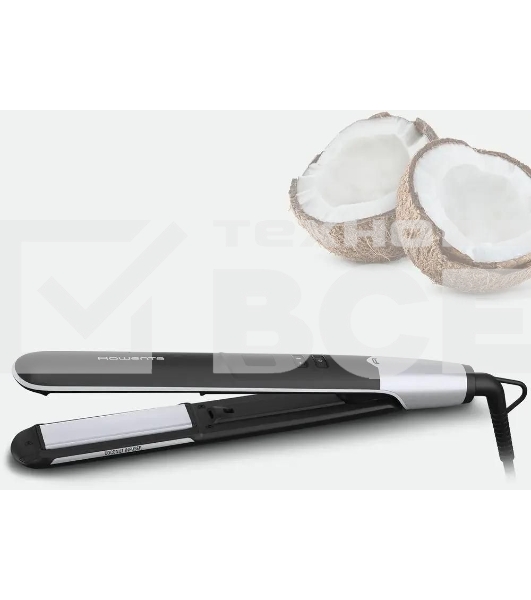 Выпрямитель для волос Rowenta SF4621F0 Express Shine белый/черный, 210 °C, 8 режимов