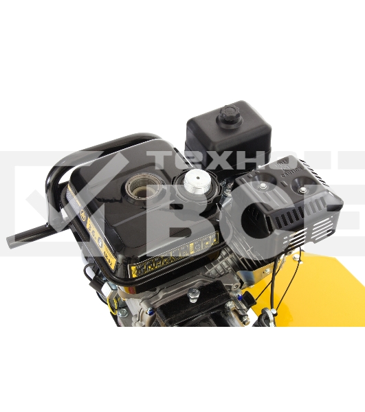 Мотоблок Denzel DPT-270X, 7 л.с., диск.сцеп, шир 90 см, глуб 35 см, фрез 3х4, ВОМ, передачи 2В/1Н