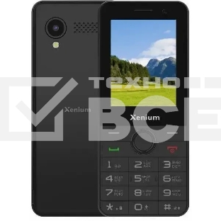Мобильный телефон Xenium X900 черный моноблок 2.4' 320x240 Spreadtrum ThreadX RTOS 0.3Mpix GSM900/1800 MP3