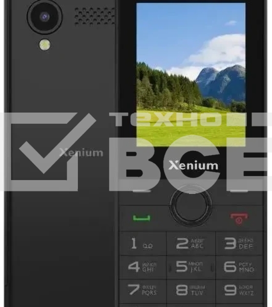 Мобильный телефон Xenium X900 черный моноблок 2.4' 320x240 Spreadtrum ThreadX RTOS 0.3Mpix GSM900/1800 MP3