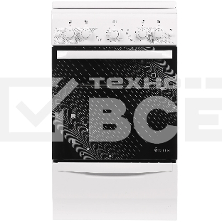 Плита газовая Gefest ПГ 5100-02 0009 белый, конфорок 4 шт, духовка 52 л, 50 см x 85 см x 58.5 см