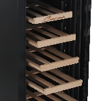 Винный шкаф Libhof CX-19 черный, 60 л, 1 отсек, 19 бут., класс B, фото5