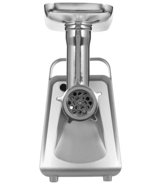 Мясорубка электрическая Eurostek EMG-YK02K чёрный, 2500 Вт, 1.6 кг/мин, реверс, защита от перегрузки, металлический лоток, насадки - 4