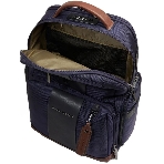 Рюкзак мужской Piquadro Brief2 CA4439BR2BM/BLUCU темно-синий/коричневый нейлон/натур.кожа, фото8