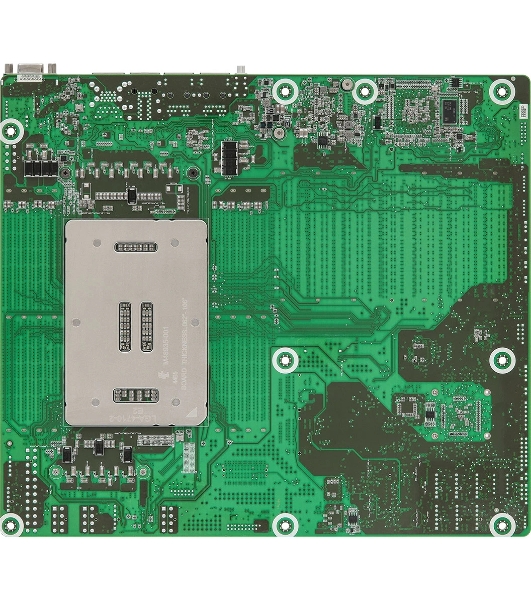 Серверная материнская плата ASRock GNRD8-2L2T, 1xE2 (LGA 4710), Intel Xeon 6700P/6500P/6700E-Series, 8xDDR5 RDIMM (до 6400 МГц), MCIO, 7xPCIe 5.0 x16, 2xM.2 22110 (PCIe), 2x1Gb LAN + 2x10Gb LAN, 2xUSB-A 5Gbps, 1xVGA, 1xRJ-45 для удалённого управления, Narrow ILM, SSI CEB