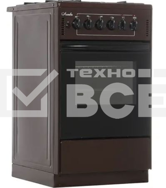 Комбинированная плита Лысьва ЭГ 401-2у коричневый