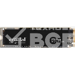 Накопитель SSD Crucial P3+, 500Gb, PCIe 4.0 x4, M.2 2280, NVMe, R/W 4700/1900, фото 1