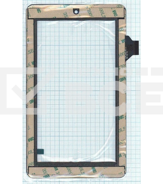 Сенсорное стекло (тачскрин) CTP-0106-R3, черное