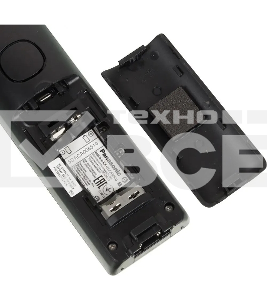 Телефон беспроводной (DECT) Panasonic KX-TGC310RU1 черный АОН