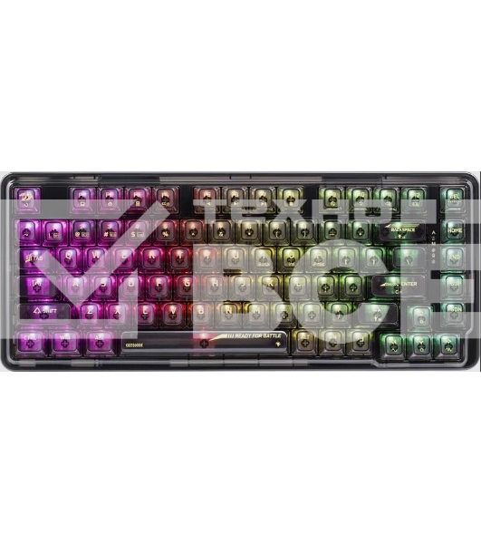 Клавиатура REDRAGON Wireless ELF PRO RU RGB 71742 BLACK