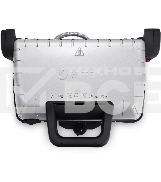 Гриль-пресс Vitek VT-2633 (SR) серебро/черный