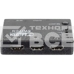 Переключатель аудио-видео Premier HDMI (f)/HDMI (f)/HDMI (f) черный (7004), фото6