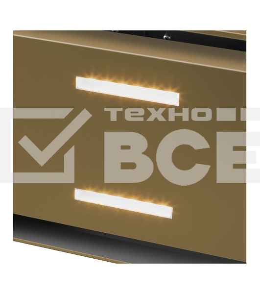 Кухонная вытяжка Maunfeld Bath Plus 402IL золотой