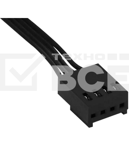 Вентилятор для корпуса Aerocool / Formula Frost 12 PWM FRGB черный, 120 мм, 1500 об/мин, 27.5 дБ, 4 pin